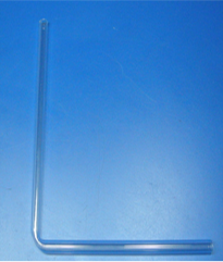 L-SHAPED GLASS