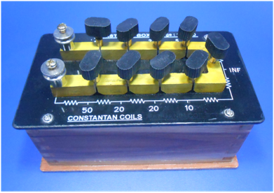 VARIOUS RESISTORS ON A BASE