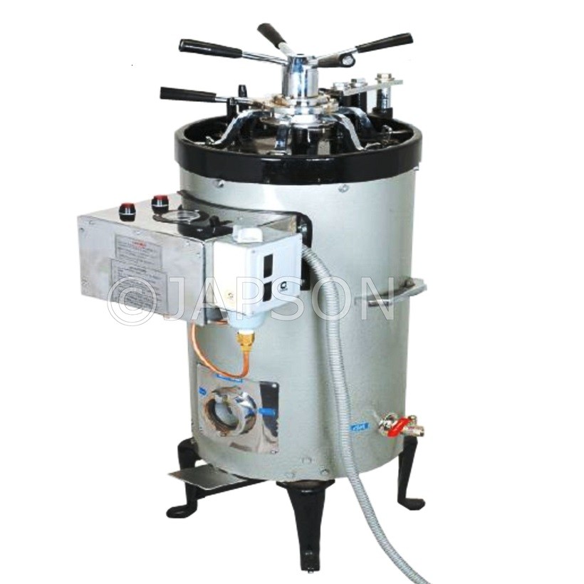 Autoclave, Triple Wall, Vertical, High Pressure, Radial Locking