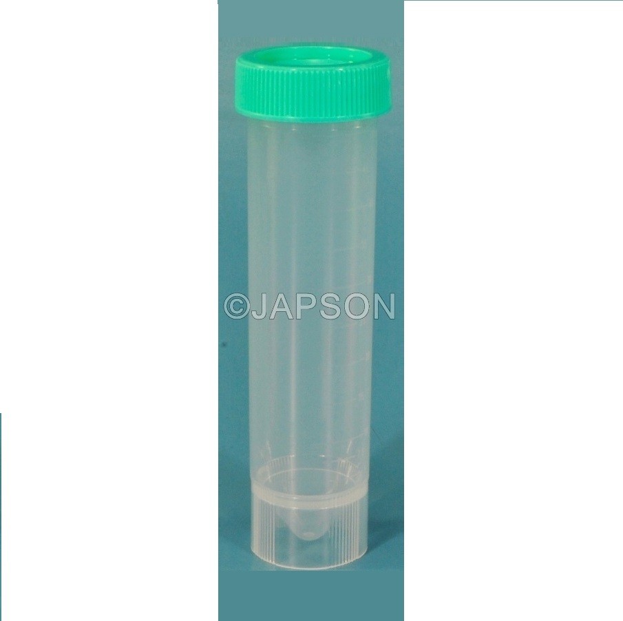 Centrifuge Tube, Self Standing Bottom, Plastic