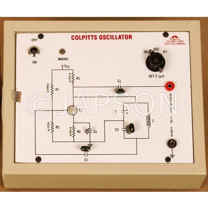 Colpitts Oscillator Experiment Apparatus