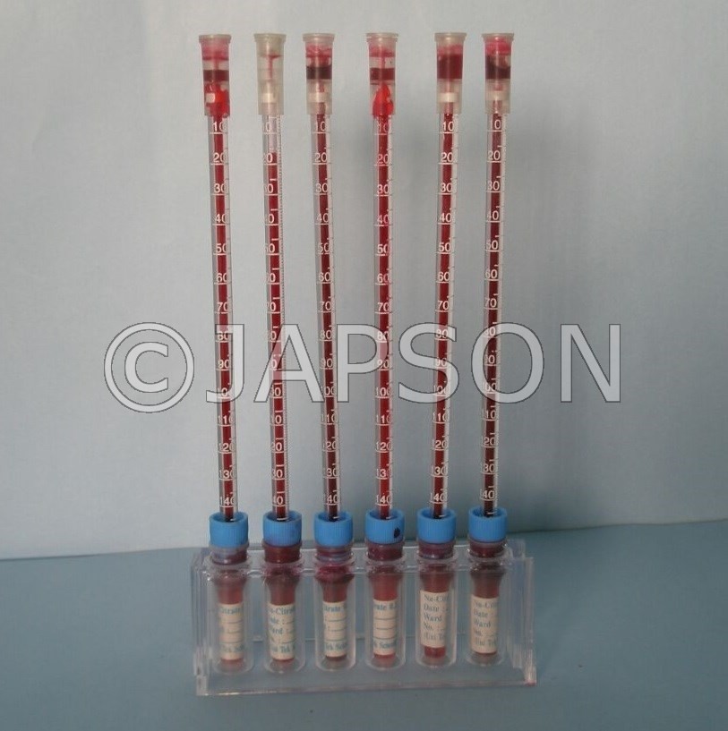 Disposable ESR Tubes/Kit