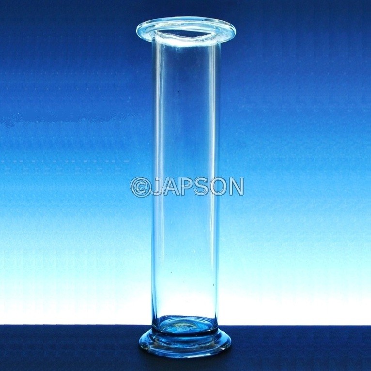 Gas Jar with Lid, Glass