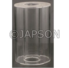 Hollow Cylinder (Transparent) for School Maths Lab