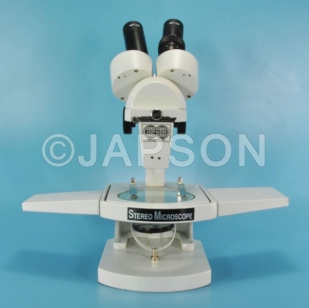 Student Stereo Microscope, with Attachable Base and Mirror Illumination