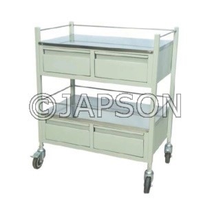 Medicine Trolley 4 Drawers