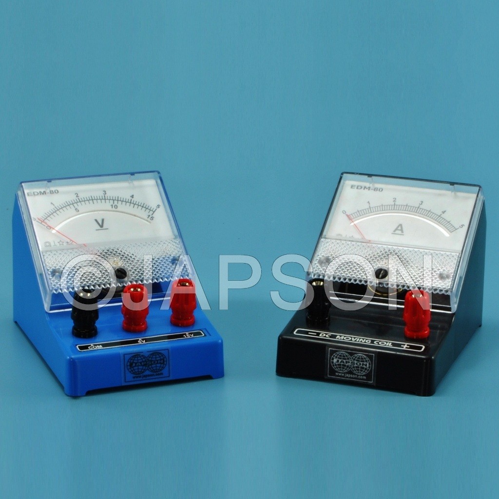 Analog Dc Voltmeter 0-10 V for lab desk stand type for use in scientific  laboratory education purpose school colleges