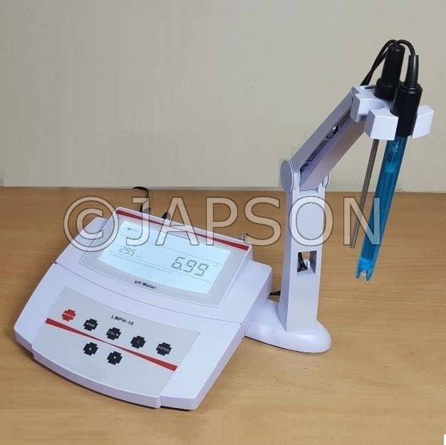 pH Meter, Euro - 3 Points 