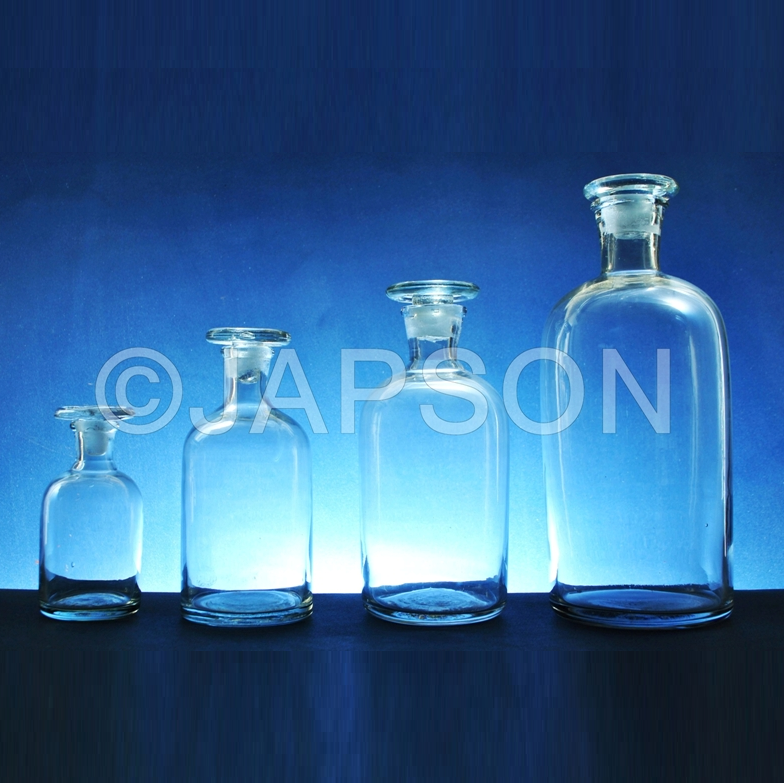 Reagent Bottle, Narrow Mouth (Clear Glass)