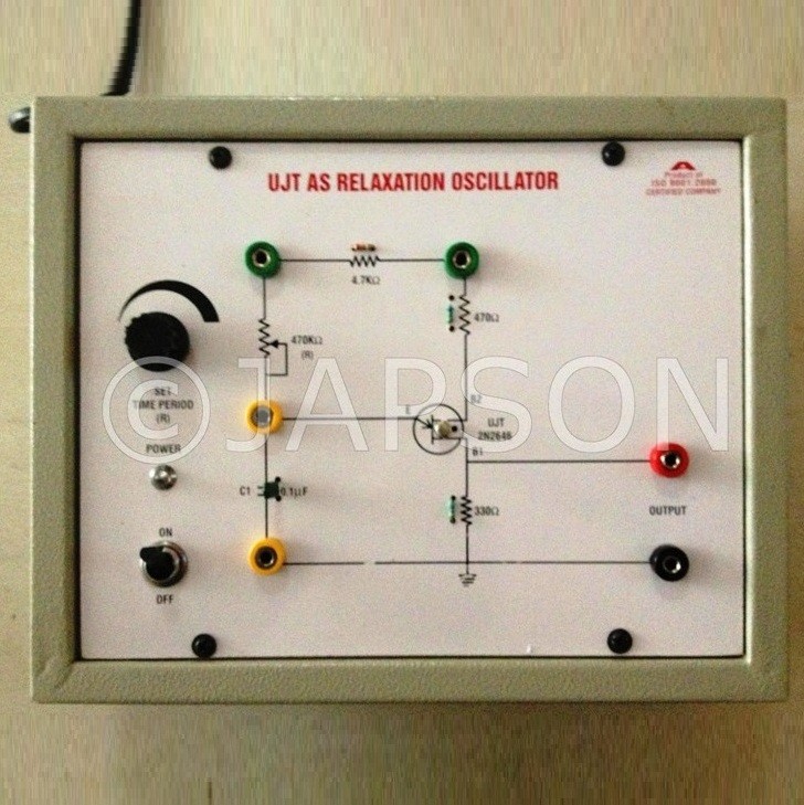 Relaxation Oscillator using UJT Experiment Apparatus