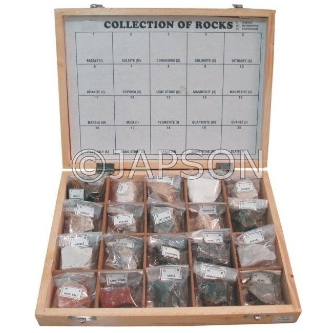 Rock Set, Collection of 20 Rocks
