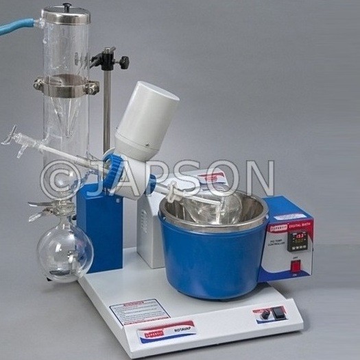 Rotary Vacuum Evaporator, Cold Trap Condenser, Digital Temperature Control