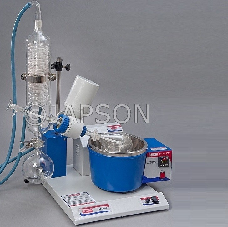 Rotary Vacuum Evaporator, Vertical Condenser, Digital Temperature Control