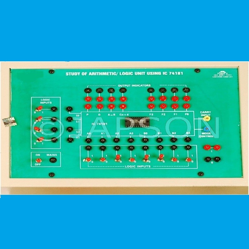 Study of Arithmatic Logic Unit (ALU) Experiment Apparatus