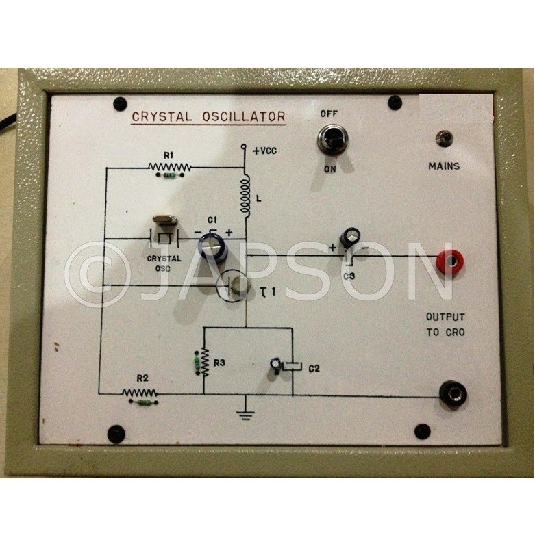 Study of Crystal Oscillator Experiment Apparatus