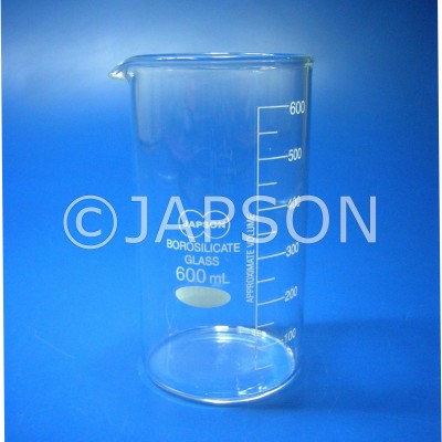 Beaker, Tall Form, Borosilicate Glass
