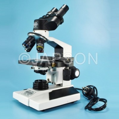 Binocular Research Microscope, Coaxial Focussing 45°