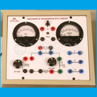 Conversion of Galvanometer into a Ammeter