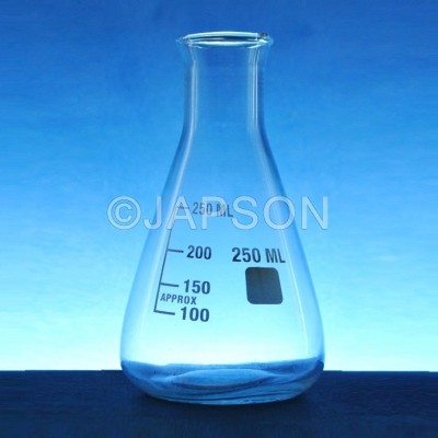 Flask, Conical (Clear Glass)