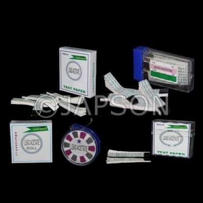 Lead Acetate Paper - Packs, Roll & Strips