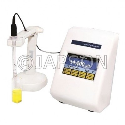 Microprocessor pH/Temperature/mv Meter, Touch Screen