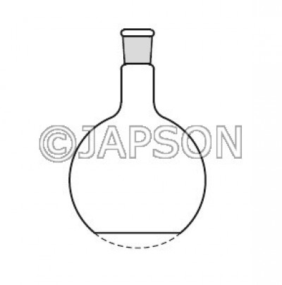 Quartz Flask (Round Bottom / Flat Bottom) with Socket