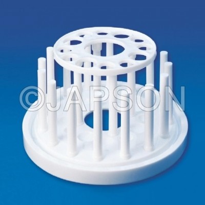 Test Tube Stand (Round), Plastic