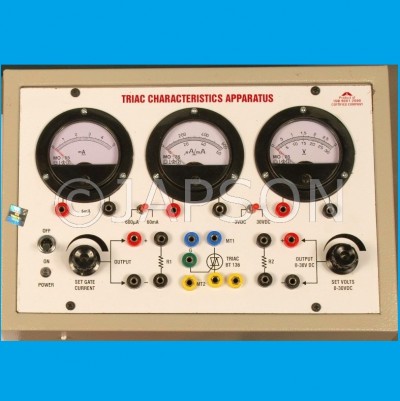 Triac Characteristics Apparatus with Regulated Power Supply