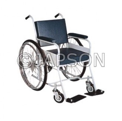 Wheel Chair with Cushion Seat
