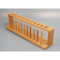 WOODEN TEST TUBE RACK