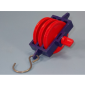 Triple Moving Pulleys, Made of ABS Material