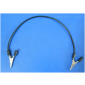 BLACK ALLIGATOR CLIP TEST LEADS