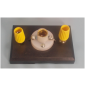 LAMP BASE FROM 1.5V TO 9V WITH POWER CONNECTION TERMINALS
