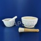 Mortar & Pestle, Porcelain U Type, Round Form