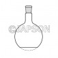 Quartz Flask (Round Bottom / Flat Bottom) with Socket