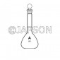 Quartz Volumetric Flask with Stopper, Class-A