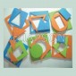 Sit and Set (Set of 6 different Combo Flat Shapes) for School Maths Lab