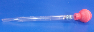 RUBBER BULB PIPETTE