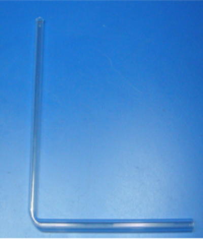 L-SHAPED GLASS
