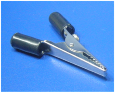 BLACK ALLIGATOR CLIP