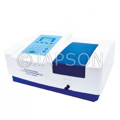 Single Beam UV-VIS Spectrophotometer (With Professional Scanning Software)