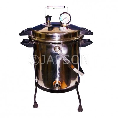 Autoclave, Portable, Aluminium, Pressure Cooker Type (Sterilizer Pressure Type)