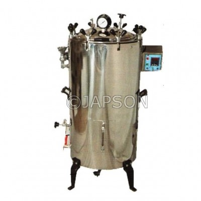 Autoclave, Triple Wall, Vertical, High Pressure, Nut Locking