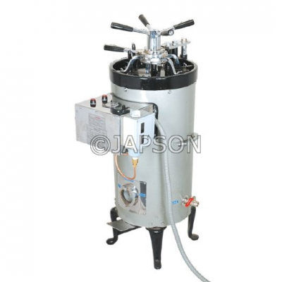 Autoclave, Vertical, Double Walled, Radial Locking