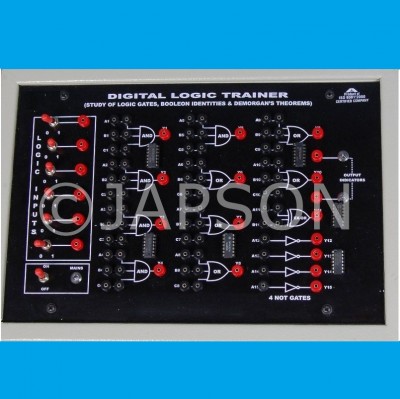 Basic Logic Gates using Discrete Components (5 in 1) Experiment Apparatus