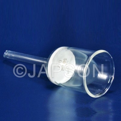 Buchner Funnels, Glass, With Sintered Disc