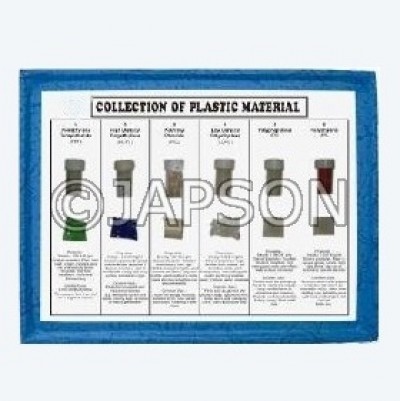 Collection Of 6 Plastic Material with Properties & Uses