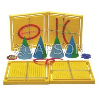 Conic Section with Standard Equation for School Maths Lab