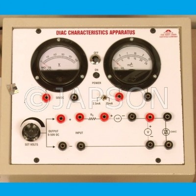 Diac Characteristics Apparatus with Regulated Power Supply