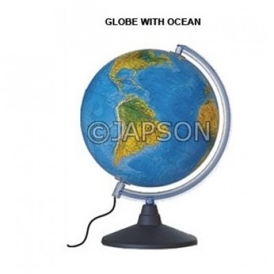 Globe with Ocean